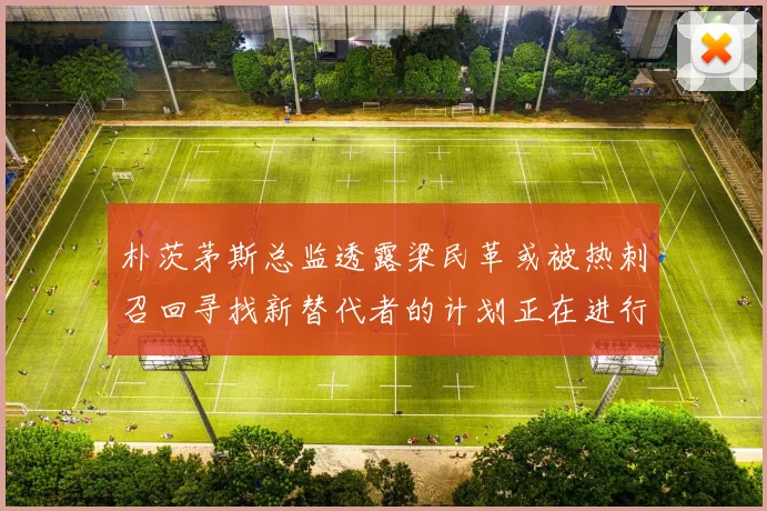 朴茨茅斯总监透露梁民革或被热刺召回寻找新替代者的计划正在进行中